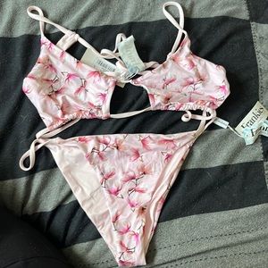 Frankie's Bikinis pink bikini